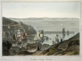 Brixham, Torbay, Devon, aus Band VIII von 